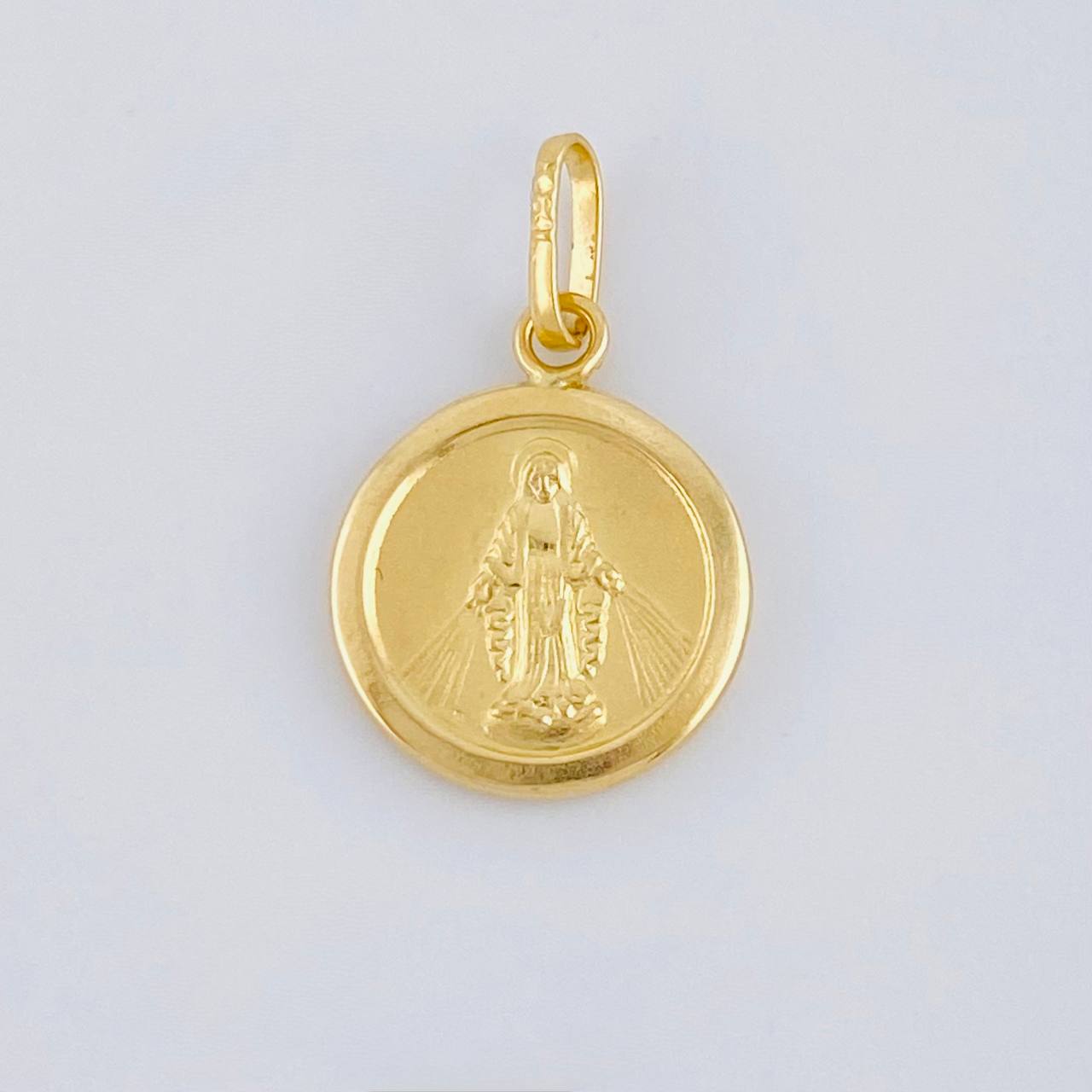 Dije Virgen De La Milagrosa 0.55 g / 1.8 cm Oro Amarillo 18K