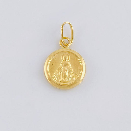 Dije Virgen De La Milagrosa 0.4 g / 1.5 cm Oro Amarillo 18K