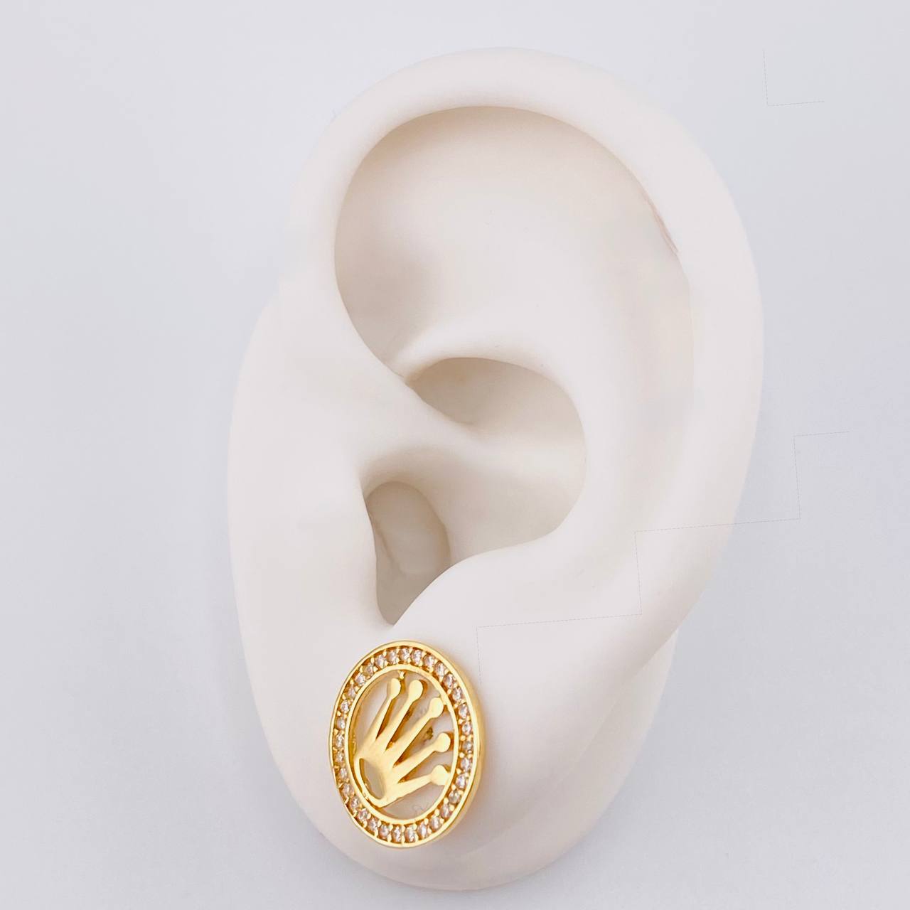 Topos Corona 2.85g / 14mm Oro Amarillo 18K