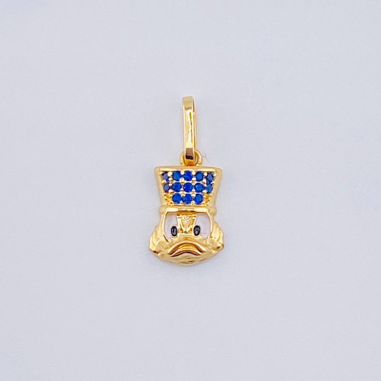 Dije Cara Pato 1.1gr / 1.7cm / Oro Amarillo 18K