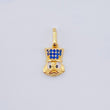Dije Cara Pato 1.1gr / 1.7cm / Oro Amarillo 18K
