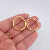 Candongas Tribal 2.75gr / 2.6cm / Oro Amarillo 18K ©