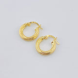 Candongas Carly 1.3gr / 1.5cm / Oro Amarillo 18K ©