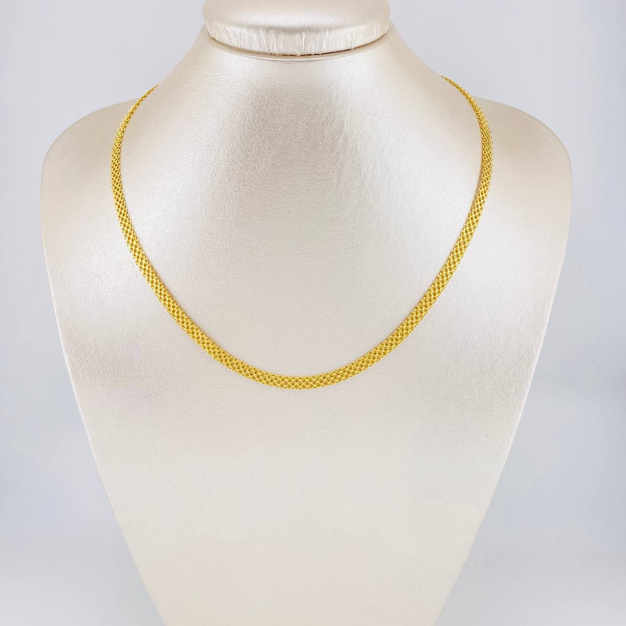 Cadena China 5.55g / 45cm / 4.3mm Oro Amarillo 18K