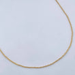 Cadena Aro Seguido 1.35gr / 45.1cm / 0.8mm Oro Amarillo +3 18K $