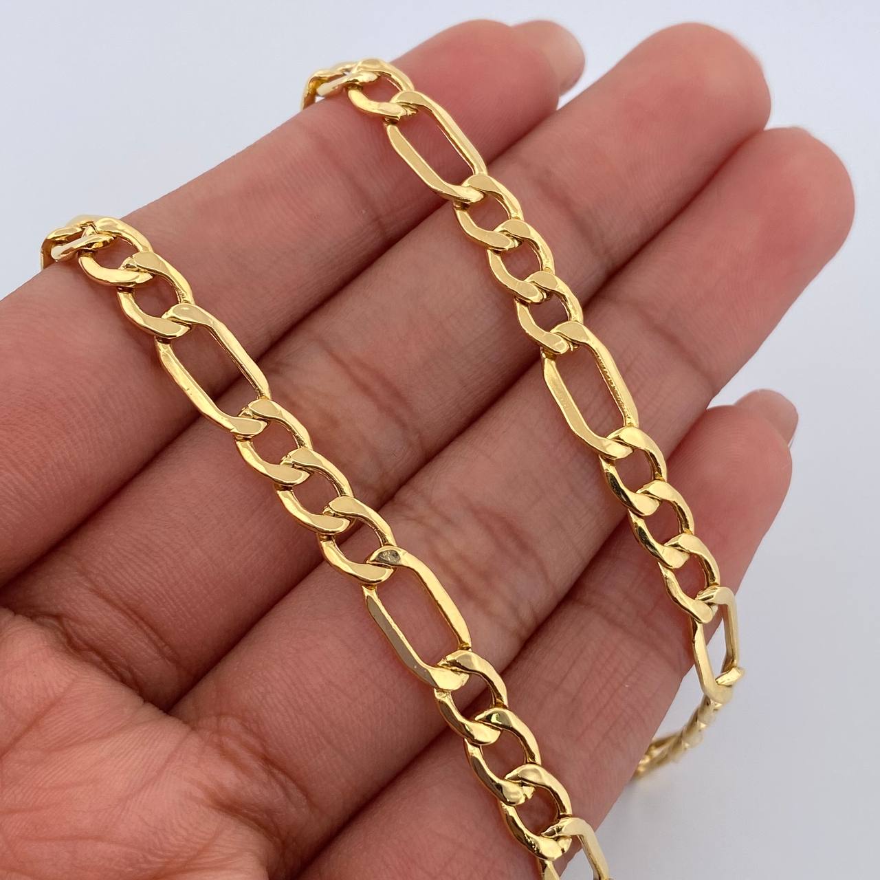 Cadena Figaro 11.4gr / 55cm / +0Oro 18K &