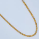 Cadena Cubana 11.25gr / 60cm / 3.6mm Oro Amarillo +0 18K $