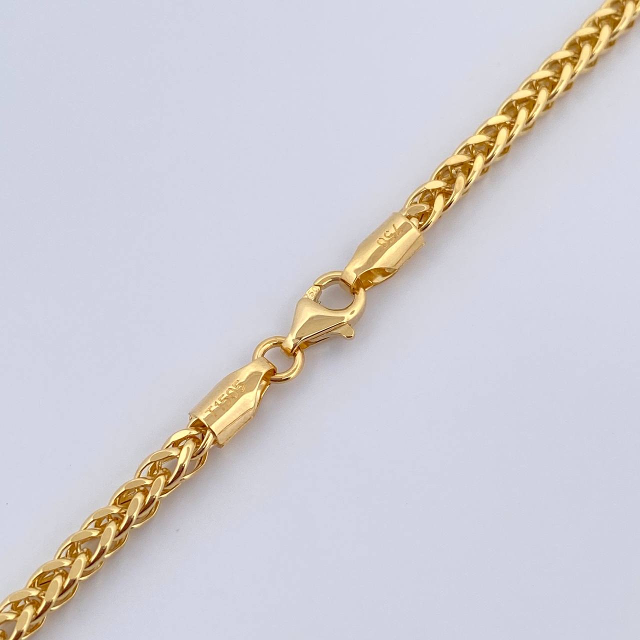 Cadena Franco 11.4gr / 60cm / 2.3mm Oro Amarillo +4 18K $