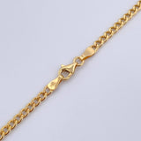 Cadena Cubana 7.65gr / 60cm / 2.7mm Oro Amarillo +0 18K $