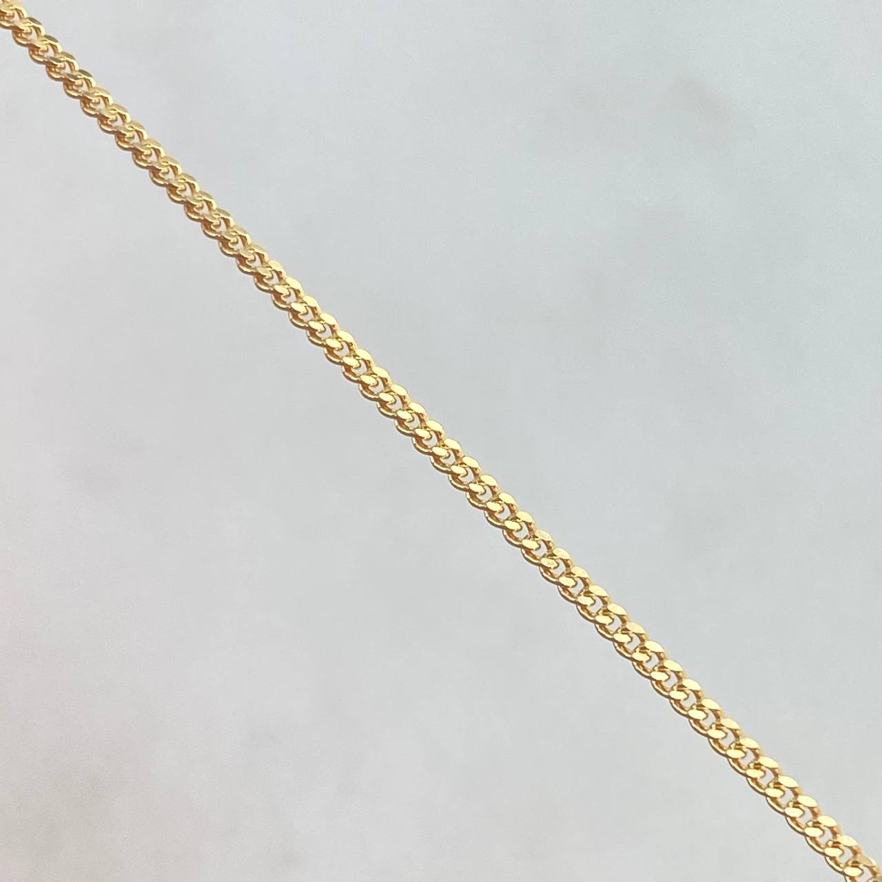 Cadena Cubana 4.55gr / 60cm / 1.3mm Oro Amarillo +0