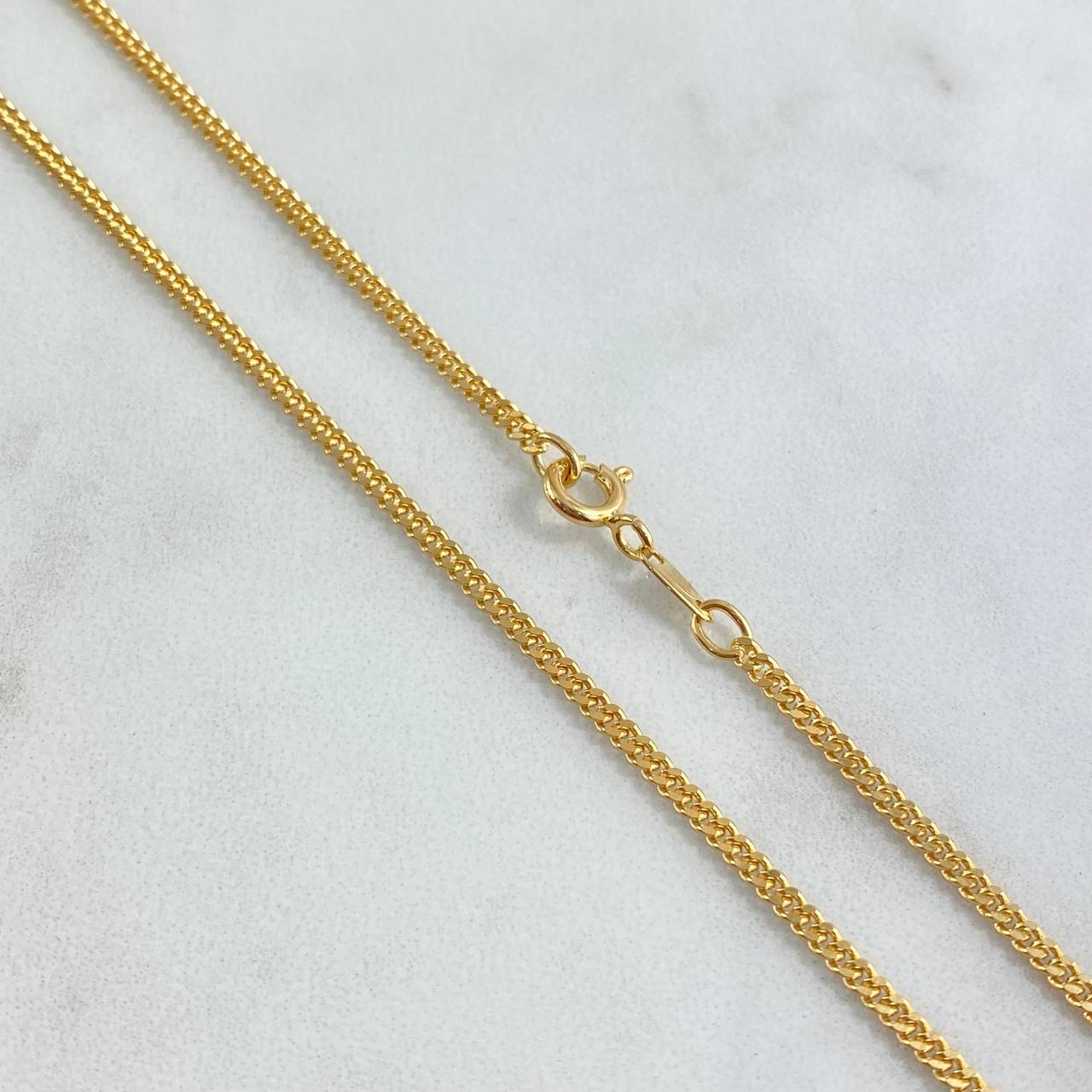 Cadena Cubana 10.8gr / 60cm / 2mm Oro Amarillo +0 18K