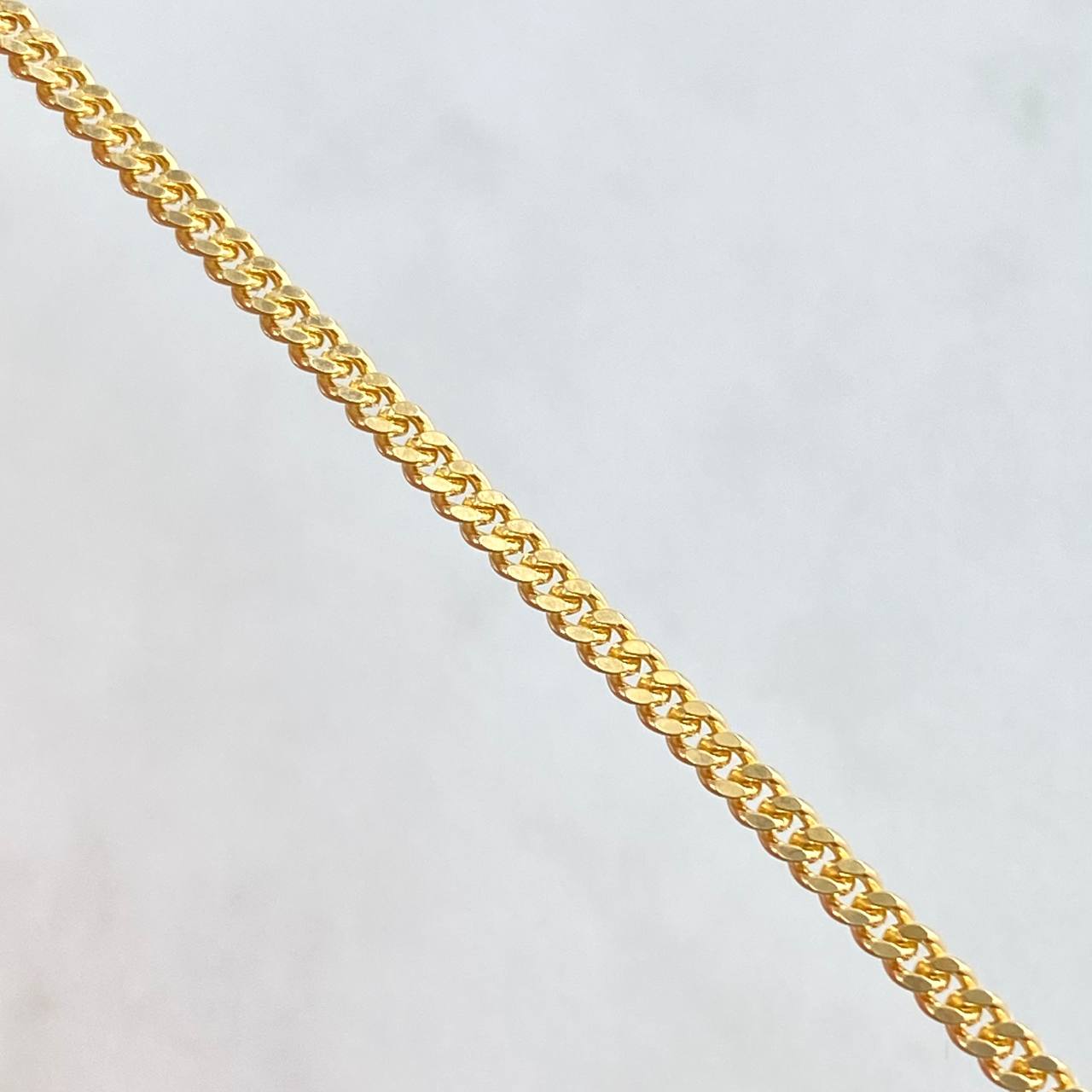 Cadena Cubana 10.8gr / 60cm / 2mm Oro Amarillo +0 18K