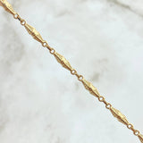 Pulso Rustico Dubai 2.85gr / 19cm / 3.5mm Texturizado Oro Amarillo 18K