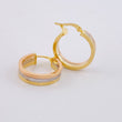 Candongas Adri Lisas 4 g / 2.3 cm Tres Oros 18K