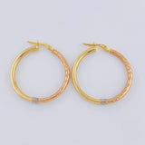 Candongas Franny 3 g / 3.2 cm Tres Oros 18K