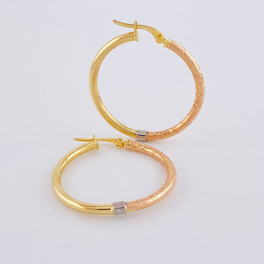 Candongas Franny 2.85 g / 3.2 cm Tres Oros 18K