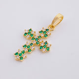 Dije Cruz Florenciana 1.45 g / 2.6 cm Oro Amarillo 18K