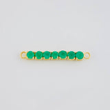 Herraje Septem Esmeraldas 84Pts 1.45 g / 3.7 cm Oro Amarillo 18K