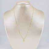 Set Cadena Veneciana + Dije Corazon / 1.25g / 40cm Oro Amarillo 18K