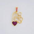 Dije Madre e Hijo 1.7g / 2.5cm Oro Amarillo 18K