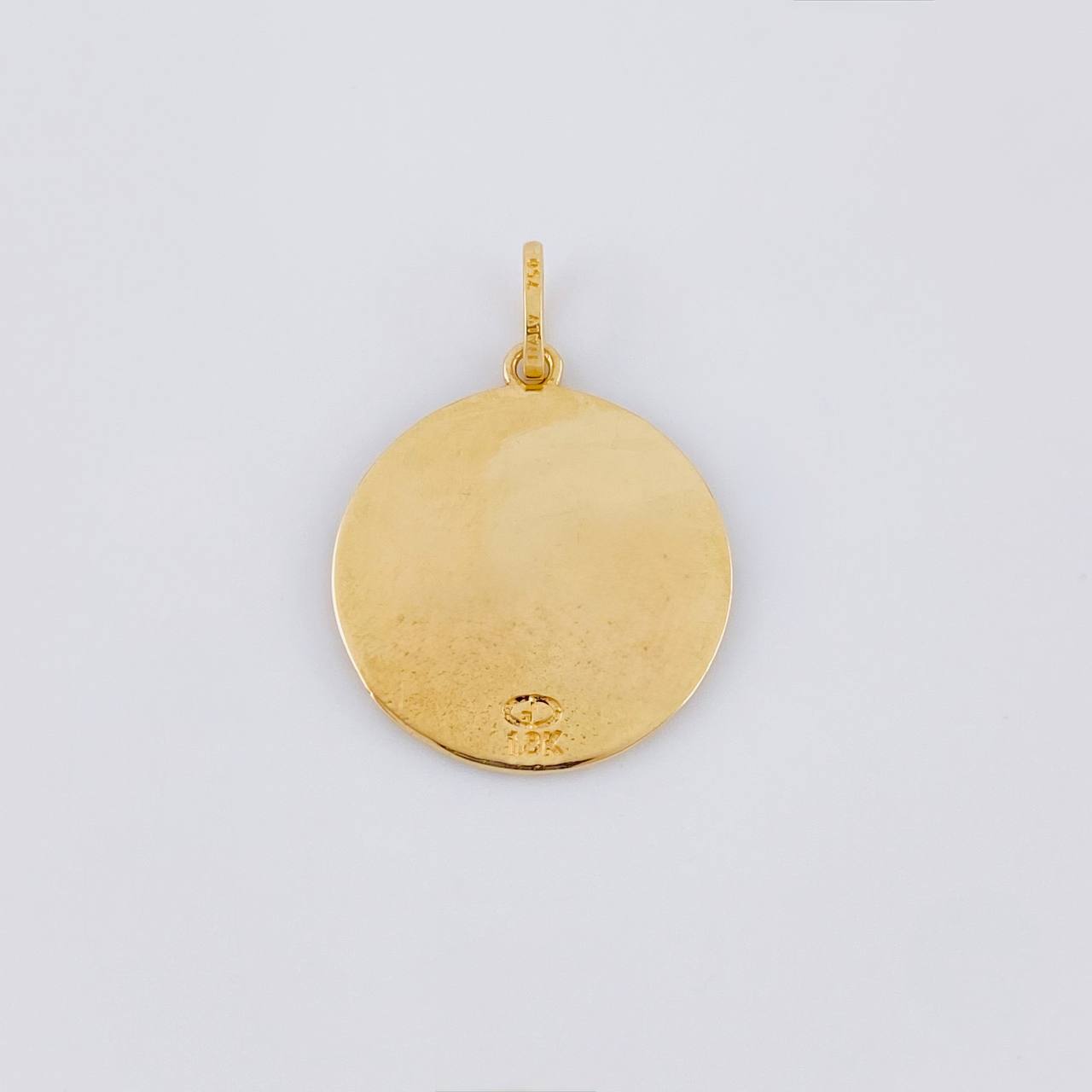 Dije Padre Nuestro Engranaje 3.2g / 2.8cm Oro Amarillo 18K
