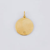 Dije Padre Nuestro Engranaje 3.2g / 2.8cm Oro Amarillo 18K