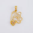 Dije Madre e Hijo 1.65g / 2.5cm Oro Amarillo 18K