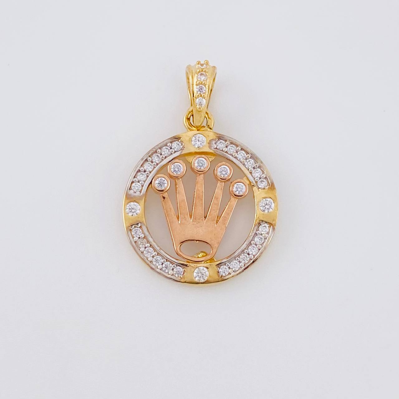 Dije Aro Corona 2.1g / 2.2cm Oro Amarillo 18K