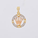 Dije Aro Corona 2.1g / 2.2cm Oro Amarillo 18K