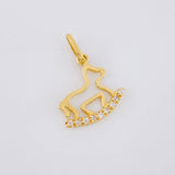 Dije Caballito de Juguete 0.75g / 2cm Oro Amarillo 18K