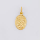 Dije San Miguel Arcangel 1.15g / 2.4cm Oro Amarillo 18K