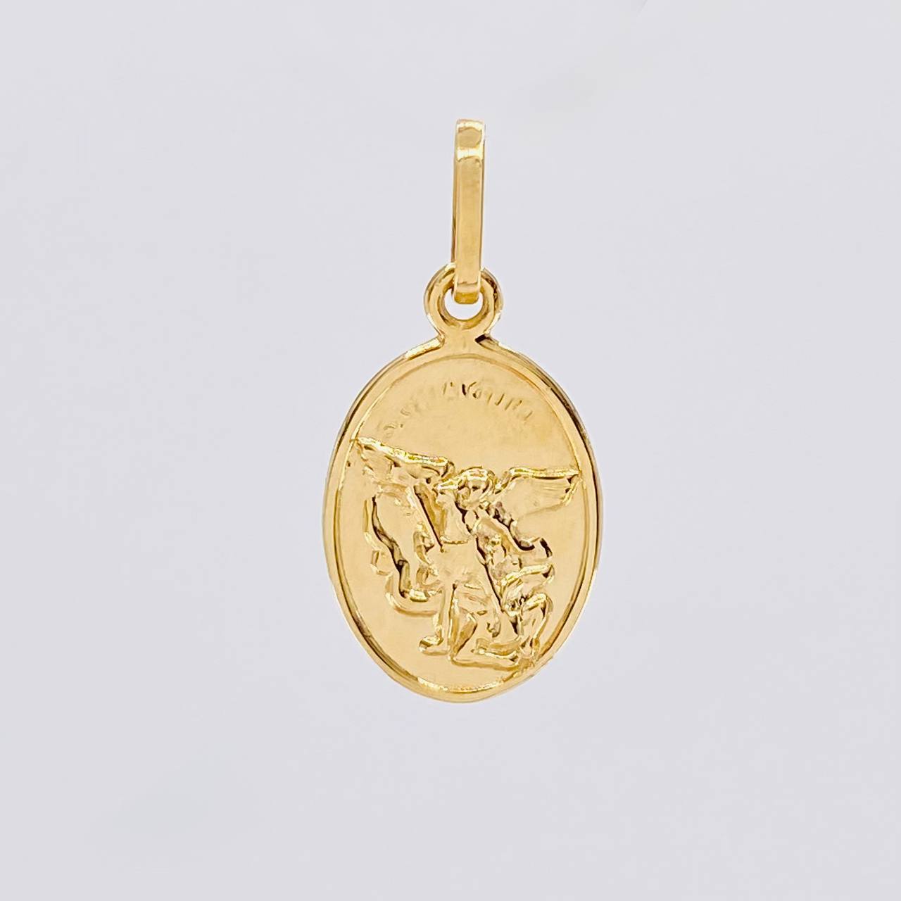 Dije San Miguel Arcangel 1.15g / 2.4cm Oro Amarillo 18K