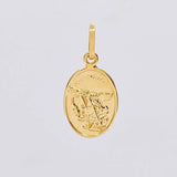 Dije San Miguel Arcangel 1.15g / 2.4cm Oro Amarillo 18K