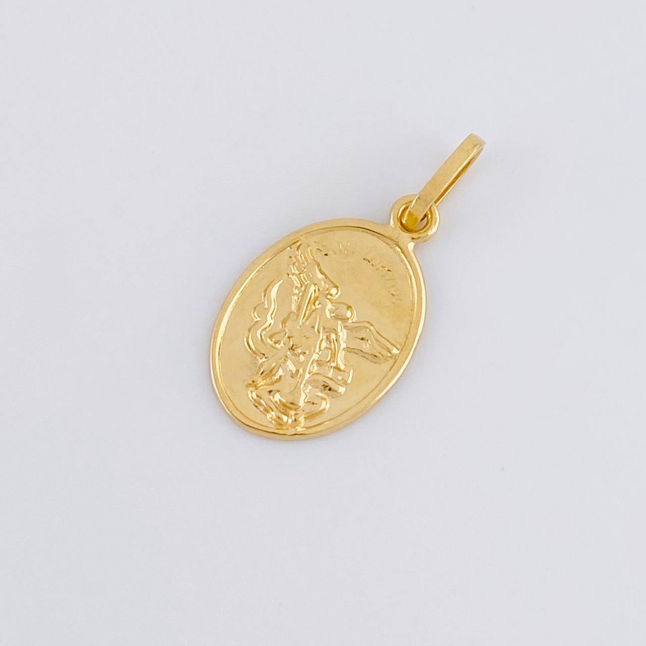 Dije San Miguel Arcangel 1.15g / 2.4cm Oro Amarillo 18K