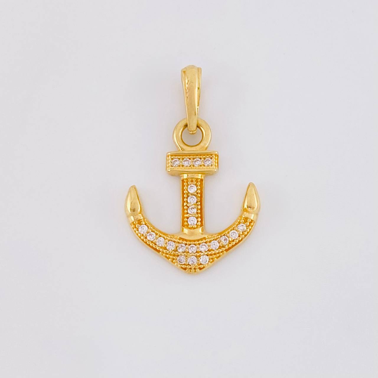 Dije Ancla 1.55g / 2.3cm Oro Amarillo 18K