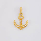 Dije Ancla 1.55g / 2.3cm Oro Amarillo 18K