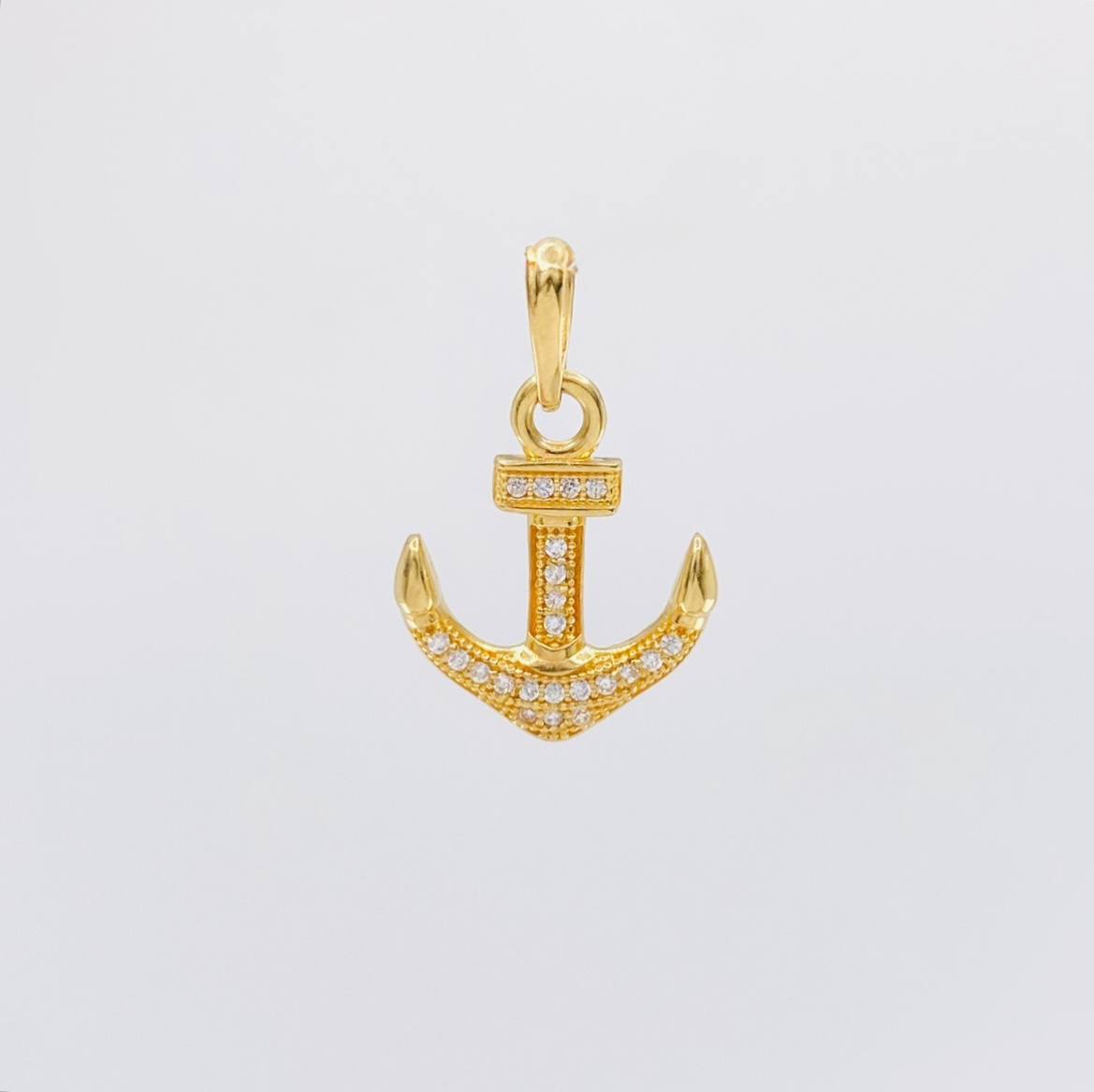 Dije Ancla 1.55g / 2.3cm Oro Amarillo 18K
