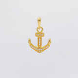 Dije Ancla 1.55g / 2.3cm Oro Amarillo 18K