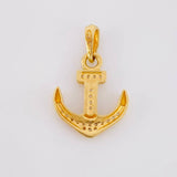 Dije Ancla 1.55g / 2.3cm Oro Amarillo 18K