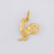 Dije Gallo 1.7g / 2.2cm Oro Amarillo 18K