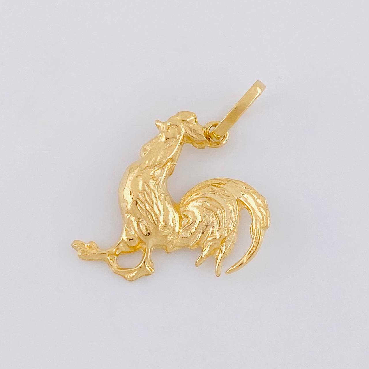 Dije Gallo 1.7g / 2.2cm Oro Amarillo 18K