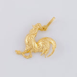 Dije Gallo 1.7g / 2.2cm Oro Amarillo 18K