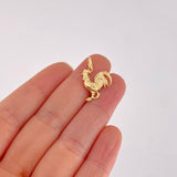 Dije Gallo 1.7g / 2.2cm Oro Amarillo 18K
