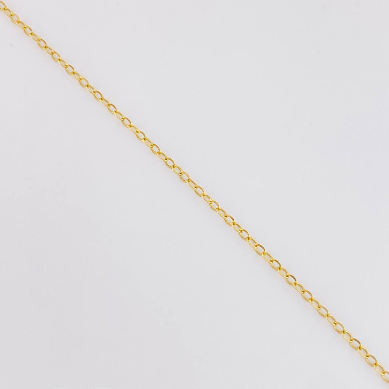 Set Cadena Aro Seguido + Dije Milagrosa / 0.95g / 45cm Oro Amarillo 18K