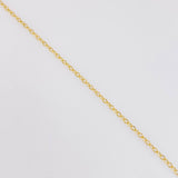 Set Cadena Aro Seguido + Dije Milagrosa / 1.2g / 45cm Oro Amarillo 18K