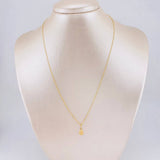 Set Cadena Aro Seguido + Dije Milagrosa / 1.2g / 45cm Oro Amarillo 18K