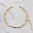 Pulso Rustico X 3.85gr / 21.2cm / 3mm Barril Oro Amarillo 18K $