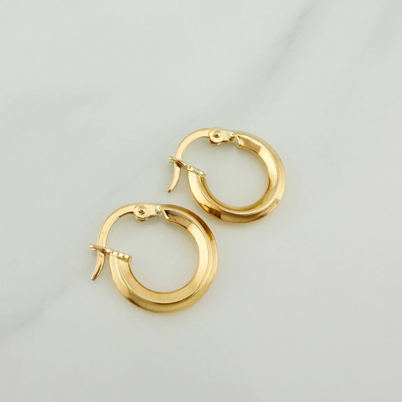 Candongas Clau 1gr / 1.5cm / Oro Amarillo 18K %