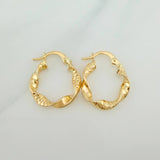 Candongas Remi 1.45gr / 2cm / Oro Amarillo 18K %