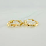 Candongas Remi 1.45gr / 2cm / Oro Amarillo 18K %